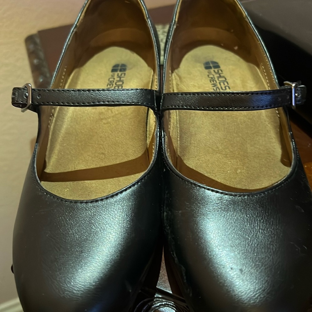 Black  strap heels